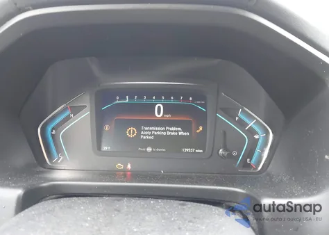 2019 Honda Odyssey Ex z USA, uszkodzony, nr VIN 5FNRL6H53KB019373